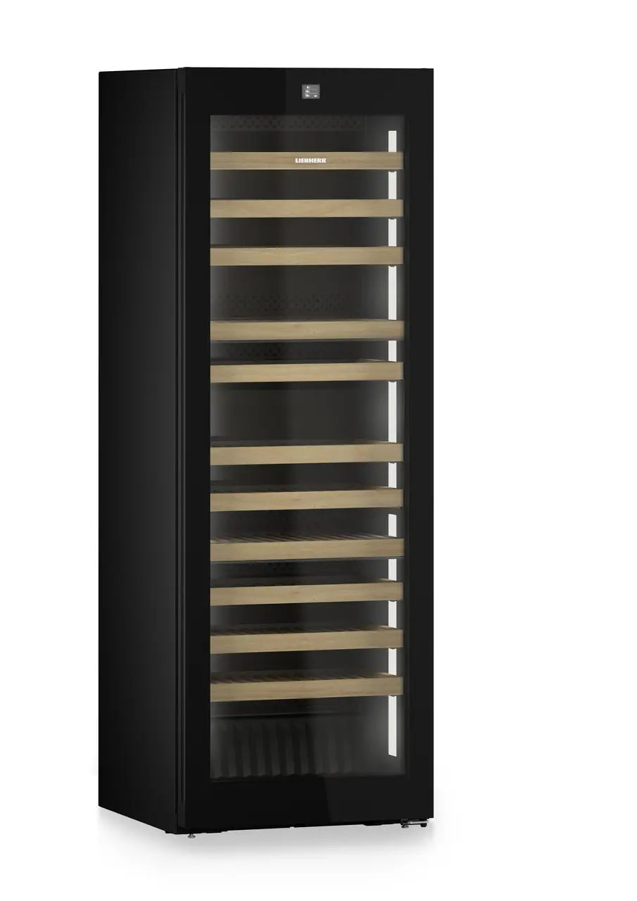 Vitrina pentru vinuri Liebherr WPgbi 7473 Vinidor Selection, 562 l, 182 sticle, BlackSteel2 01.3 cm, [3]