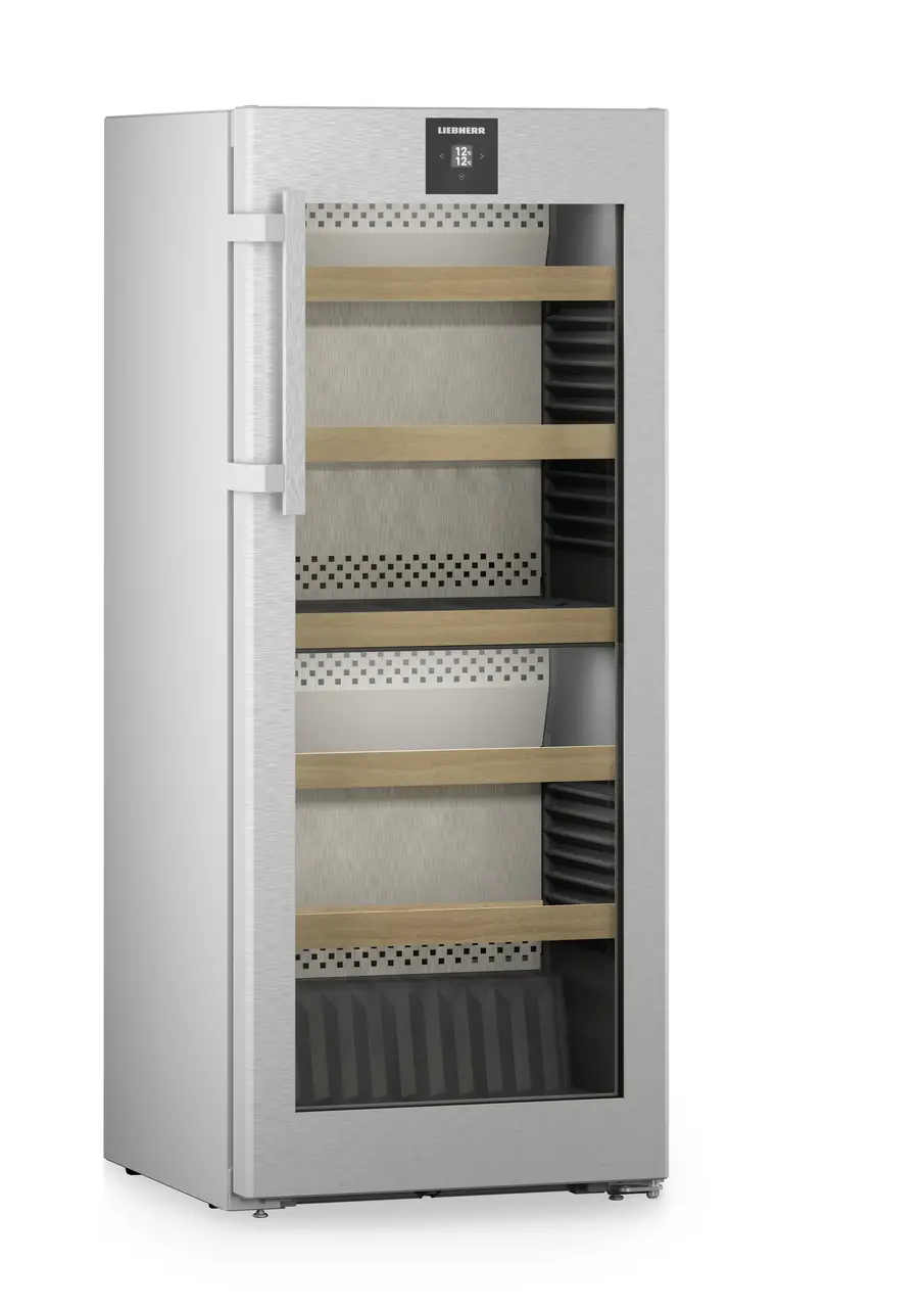 Vitrina pentru vinuri Liebherr WPsd 4652 Vinidor, 272 l, 107 sticle,145.4 cm, SmartSteel, Clasa F, [5]