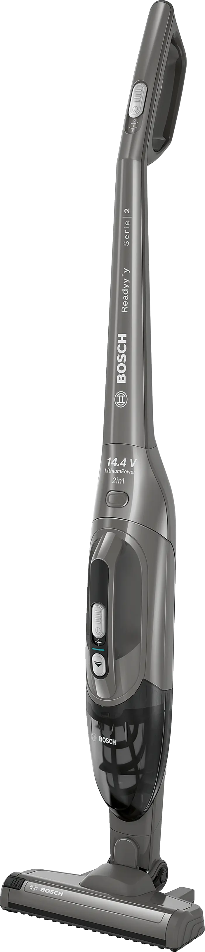 Aspiratoare verticale - Aspirator cu acumulatori Readyy'y 14.4V, Bosch Seria 2, Graphite