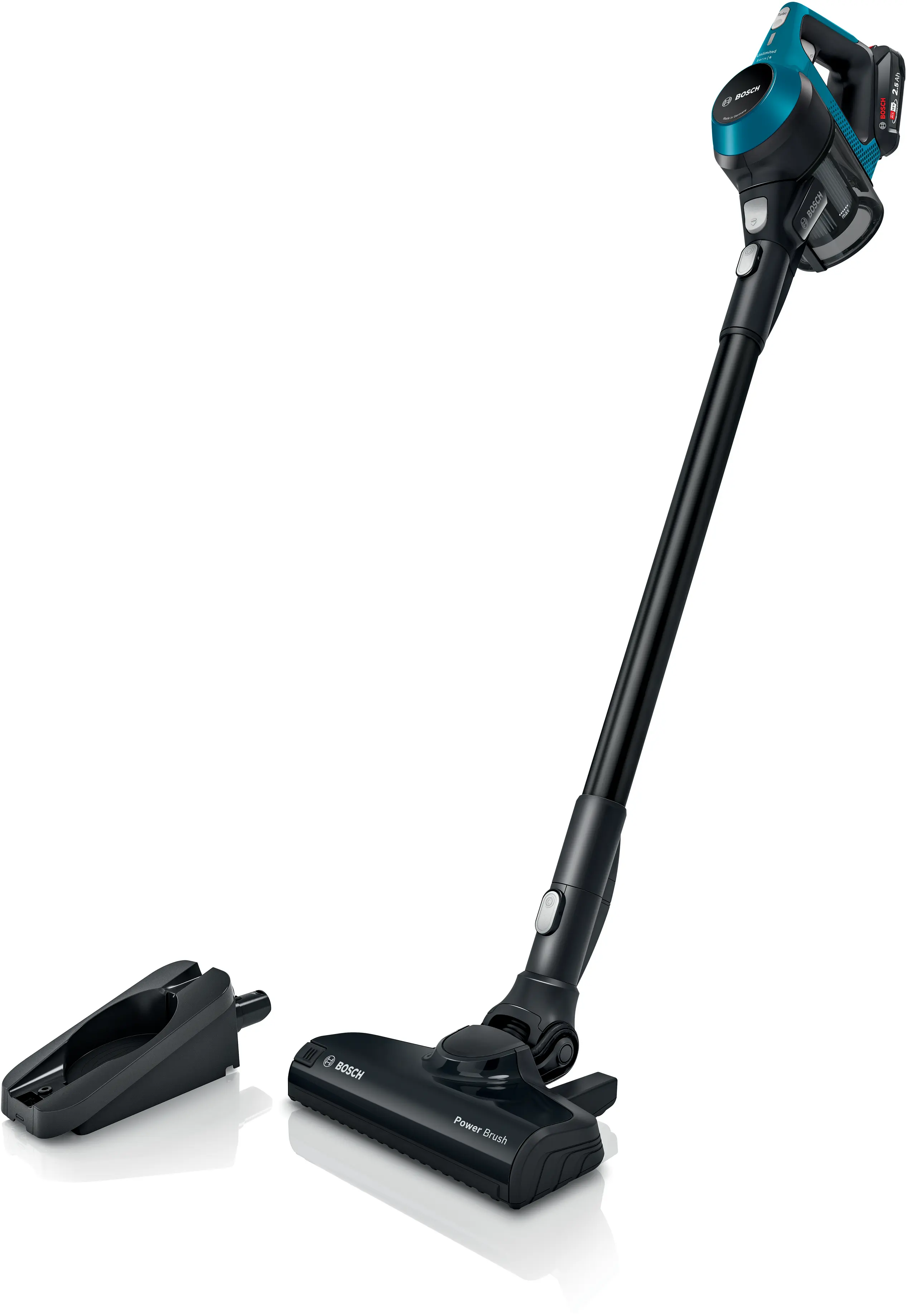 Aspiratoare verticale - Aspirator cu acumulatori Unlimited 6, Bosch, Albastru