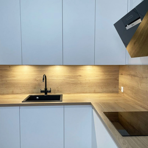 Baterie 3 cai CookingAid THREE FLOW FLO60 apa rece / calda / filtru apa cu finisaj granit Negru Metalic / Black Metal [2]