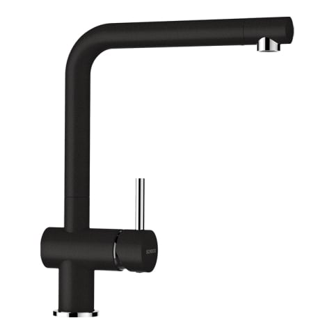 Baterii - Baterie bucatarie Schock Epos Cristalite Nero, aspect granit, cartus ceramic, negru