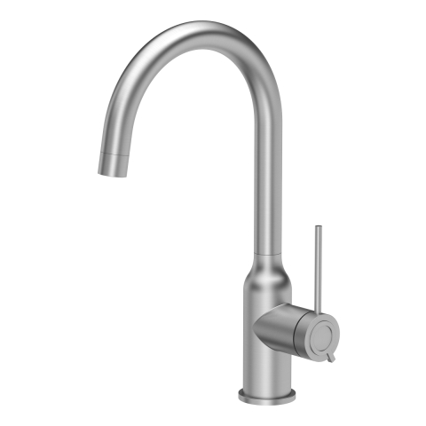 Inox - Baterie CookingAid Ingrid Steel rotativa 360° finisaj inox periat