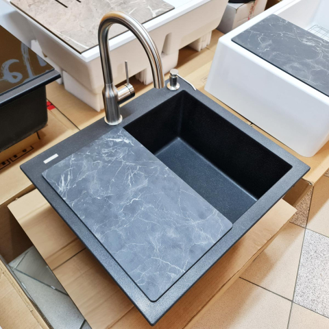 Baterie CookingAid Ingrid Steel rotativa 360° finisaj inox periat [6]