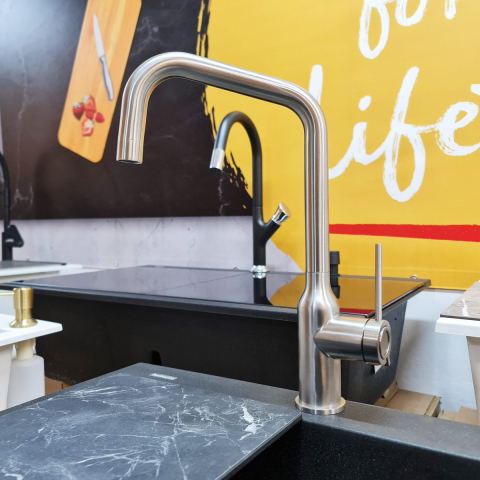 Baterie CookingAid Natalie Steel rotativa 360° finisaj inox periat [3]