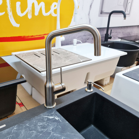 Baterie CookingAid Natalie Steel rotativa 360° finisaj inox periat [1]