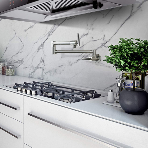 Baterie CookingAid Pot Filler pentru umplut oale pe aragaz sau pe plita inductie finisaj inox periat [5]