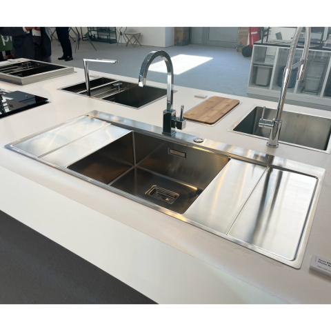 Baterie CookingAid RODI Box QS 2003 rotativa 180° cu finisaj cromat si maner, baza si corp / pipa patrata [7]