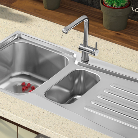 Baterie CookingAid RODI LINE MN 807 cu cap retractabil / extractibil si finisaj Cromat [4]