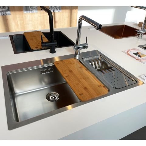 Baterie CookingAid RODI LINE MN 807 cu cap retractabil / extractibil si finisaj Cromat [13]