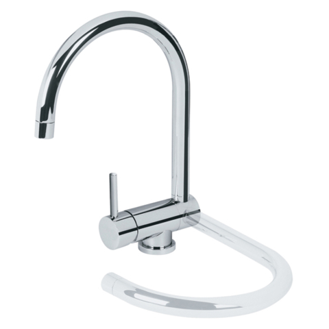 Inox - Baterie CookingAid RODI LINE MN 810 rabatabila / culisabila / pliabila la orizontala Active Window / ideala pentru montare sub geam