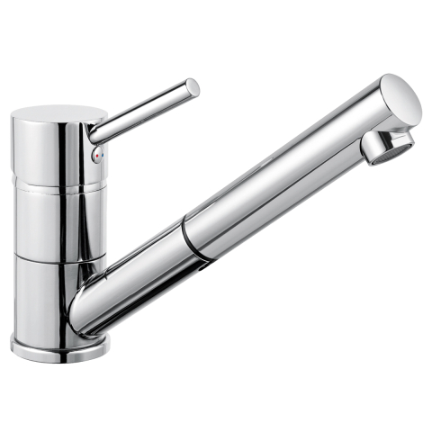 Inox - Baterie CookingAid RODI LINE MN 812 cu cap retractabil / extractibil si finisaj Cromat