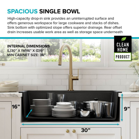 Baterie CookingAid TOUCH ON GOLDEN TAP CU SENZOR ATINGERE aurie cu furtun dus retractabil / extractibil + buton interschimbabil jet/dus si finisaj auriu periat antiamprenta [6]