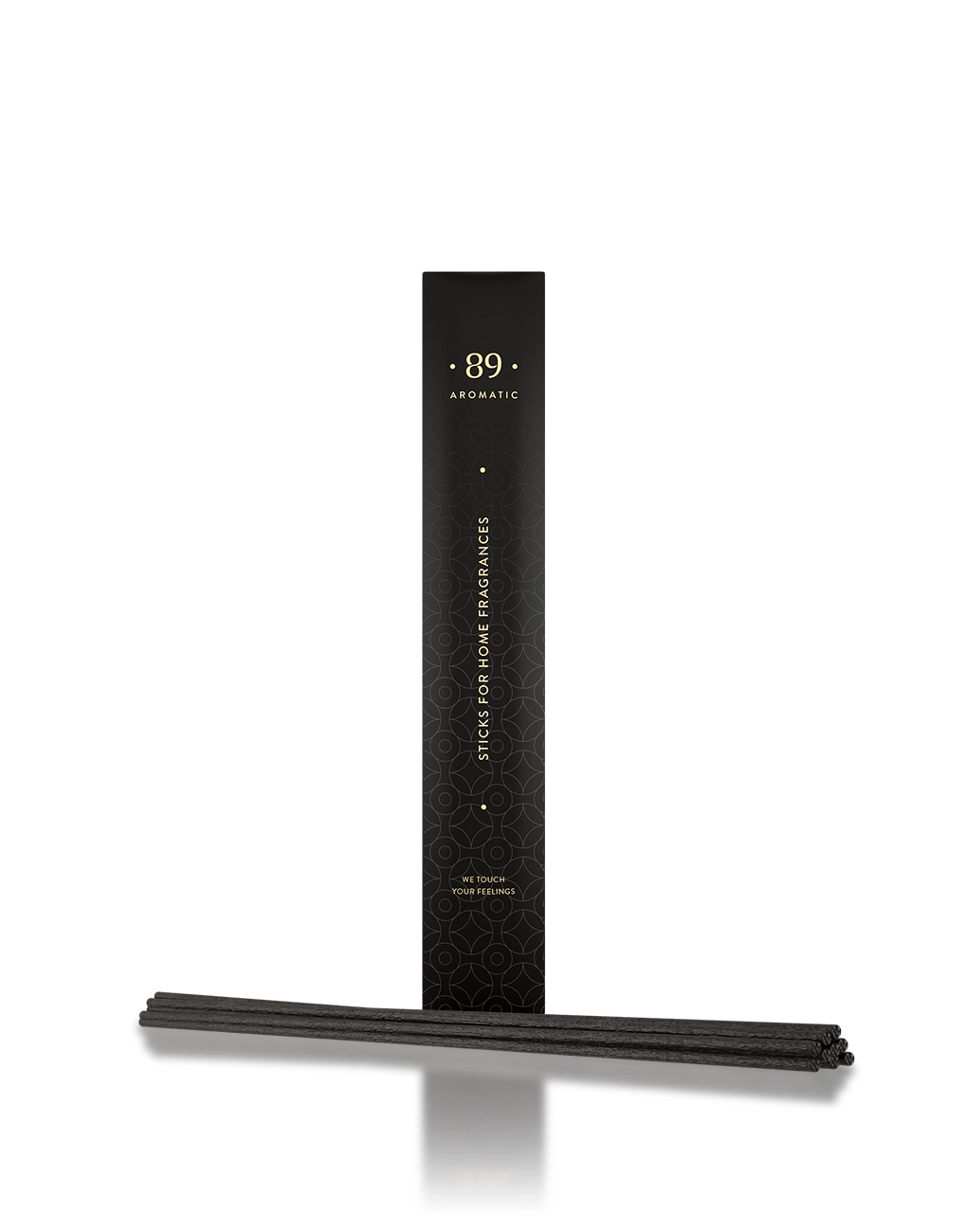 Rezerve pentru difuzoare - Bețișoare din fibră presată pentru difuzor Aromatic 89, negre, 7 buc. × 25 cm sau 9 buc. × 40 cm