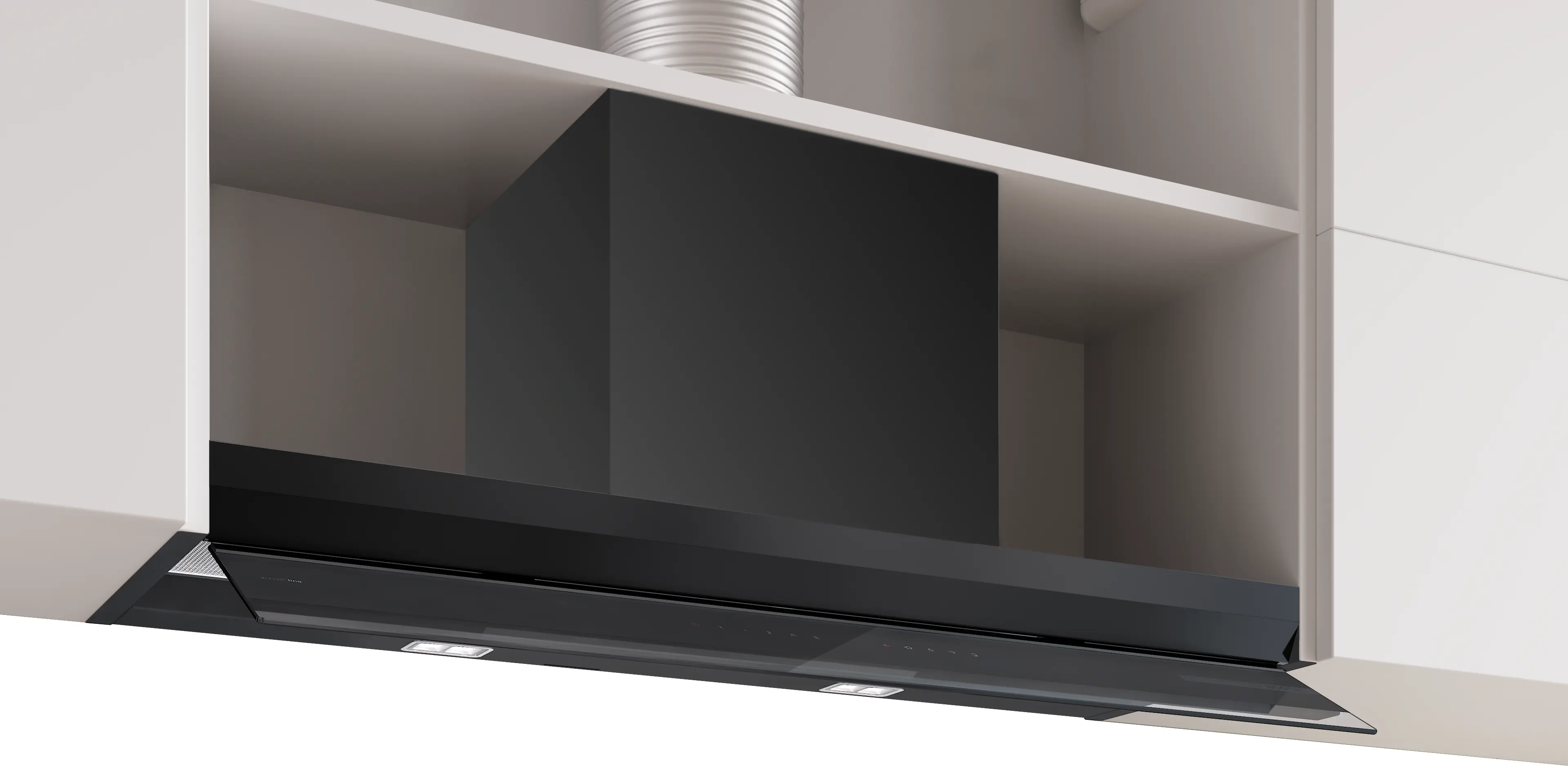 Electrocasnice - Bosch DBB99ET65 - hotă complet integrabilă, Accent Line, Seria 8, 90 cm, senzor PerfectAir, Matt Black