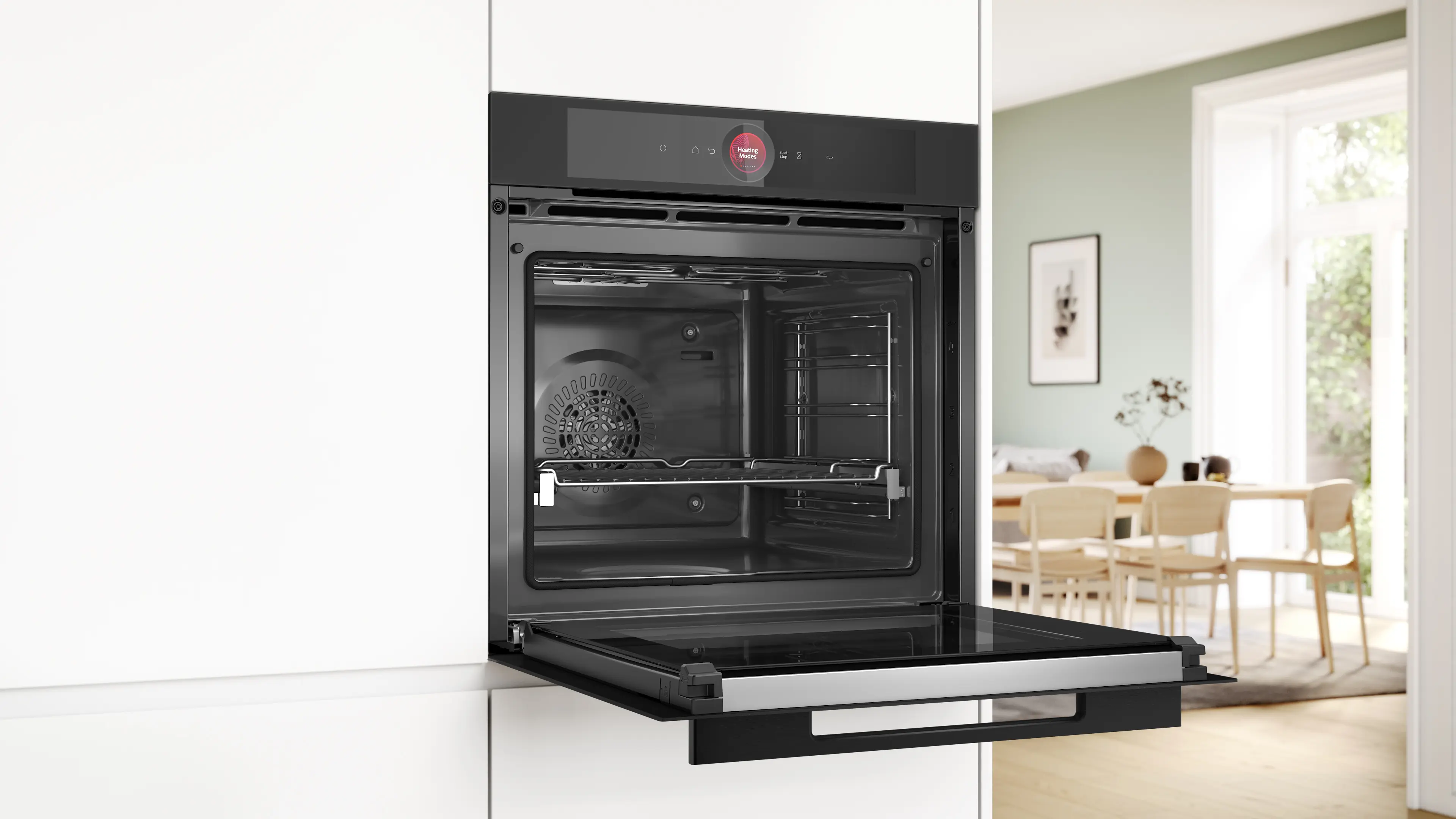 Cuptoare electrice - Bosch HBG974LM1 - cuptor multifuncțional încorporabil, Accent Line, Seria 8, 60x60 cm, termometru friptură, Matt Black