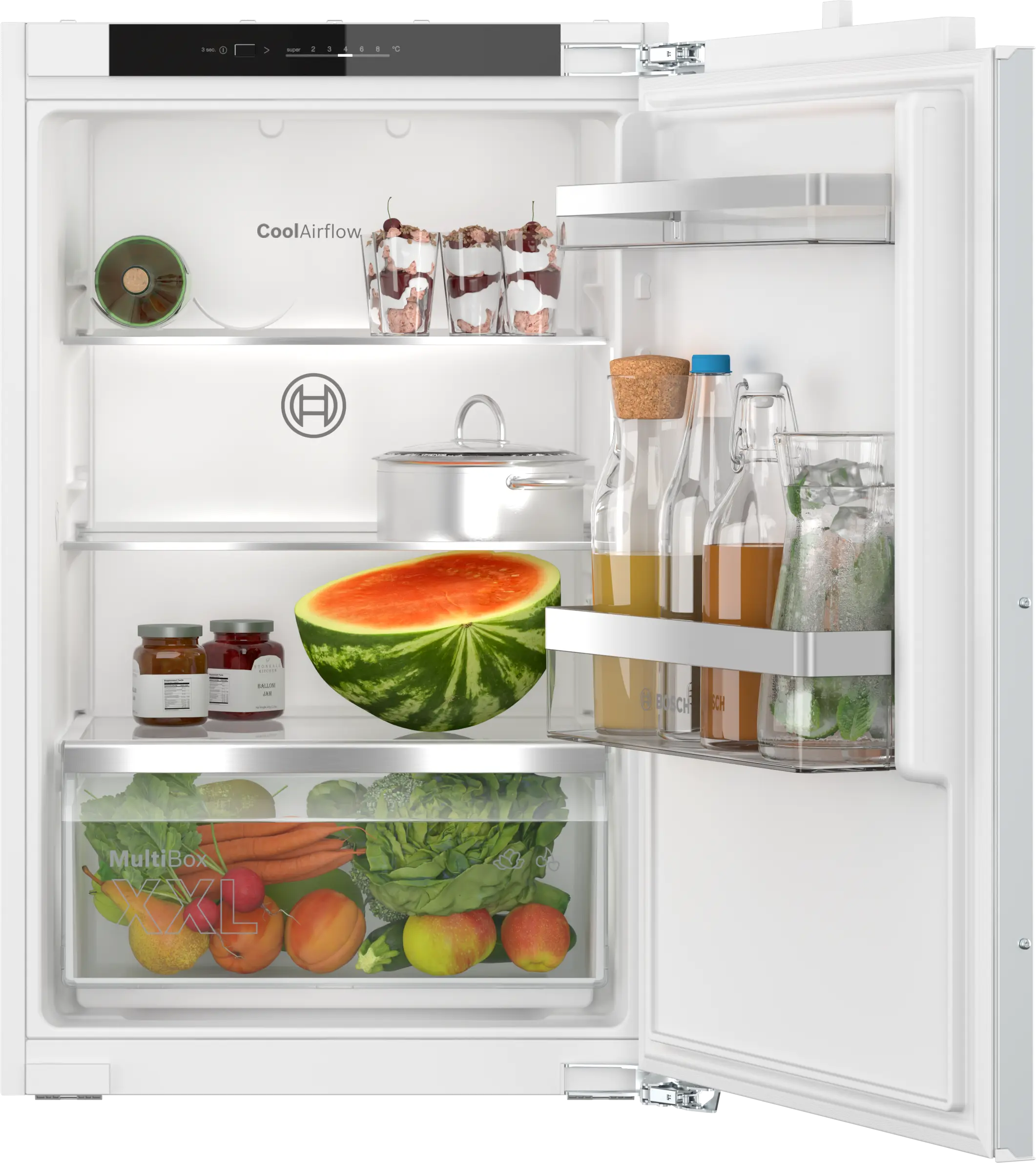 Incorporabil - Bosch KIR21VFE0 - frigider încorporabil o ușă, Seria 4, 88 cm, 136 litri, clasa E
