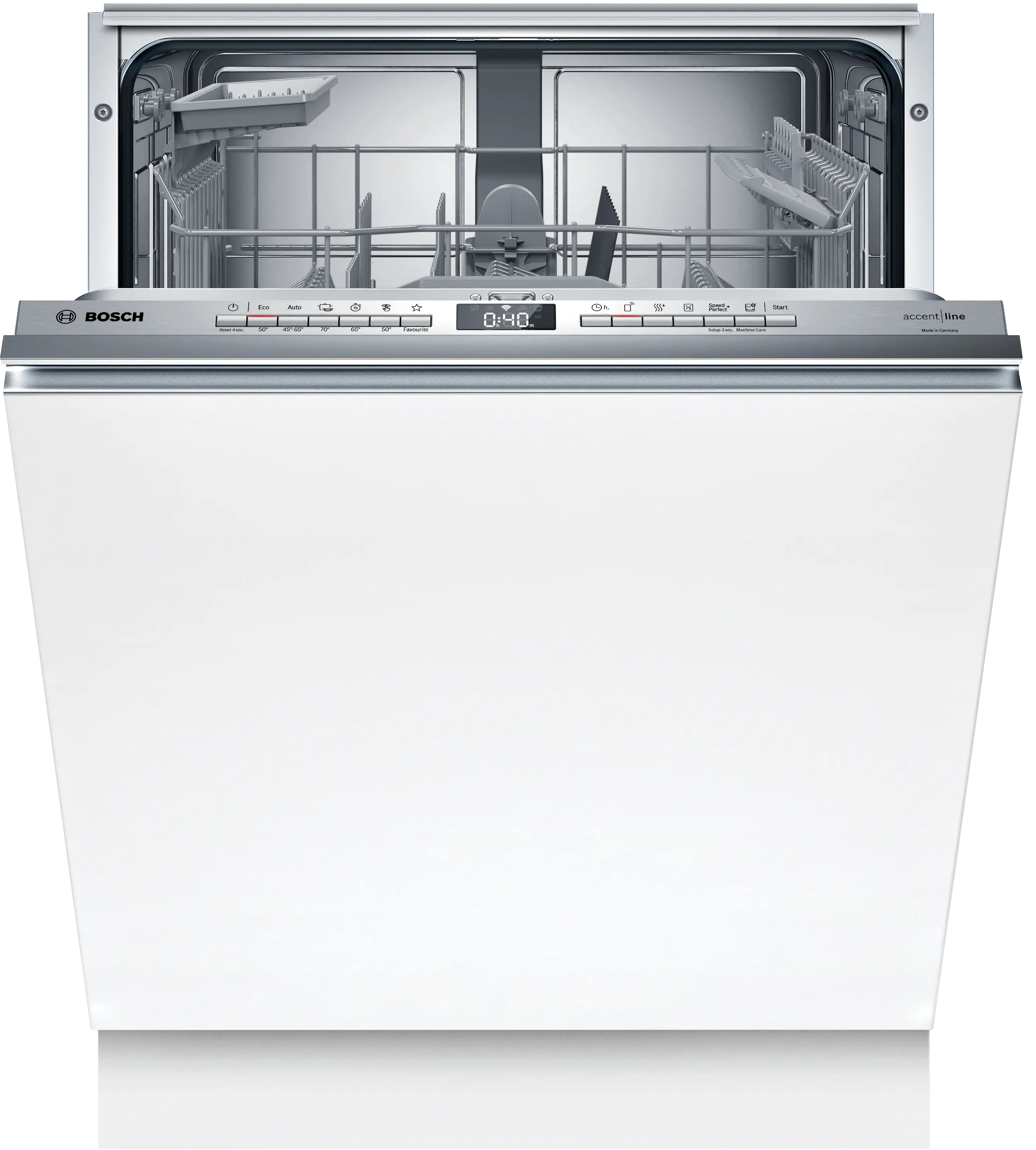Incoporabile - Bosch SMH4HB808E - mașină de spălat vase complet încorporabilă, Seria 4, 60 cm, 13 seturi, Status Light, clasa C