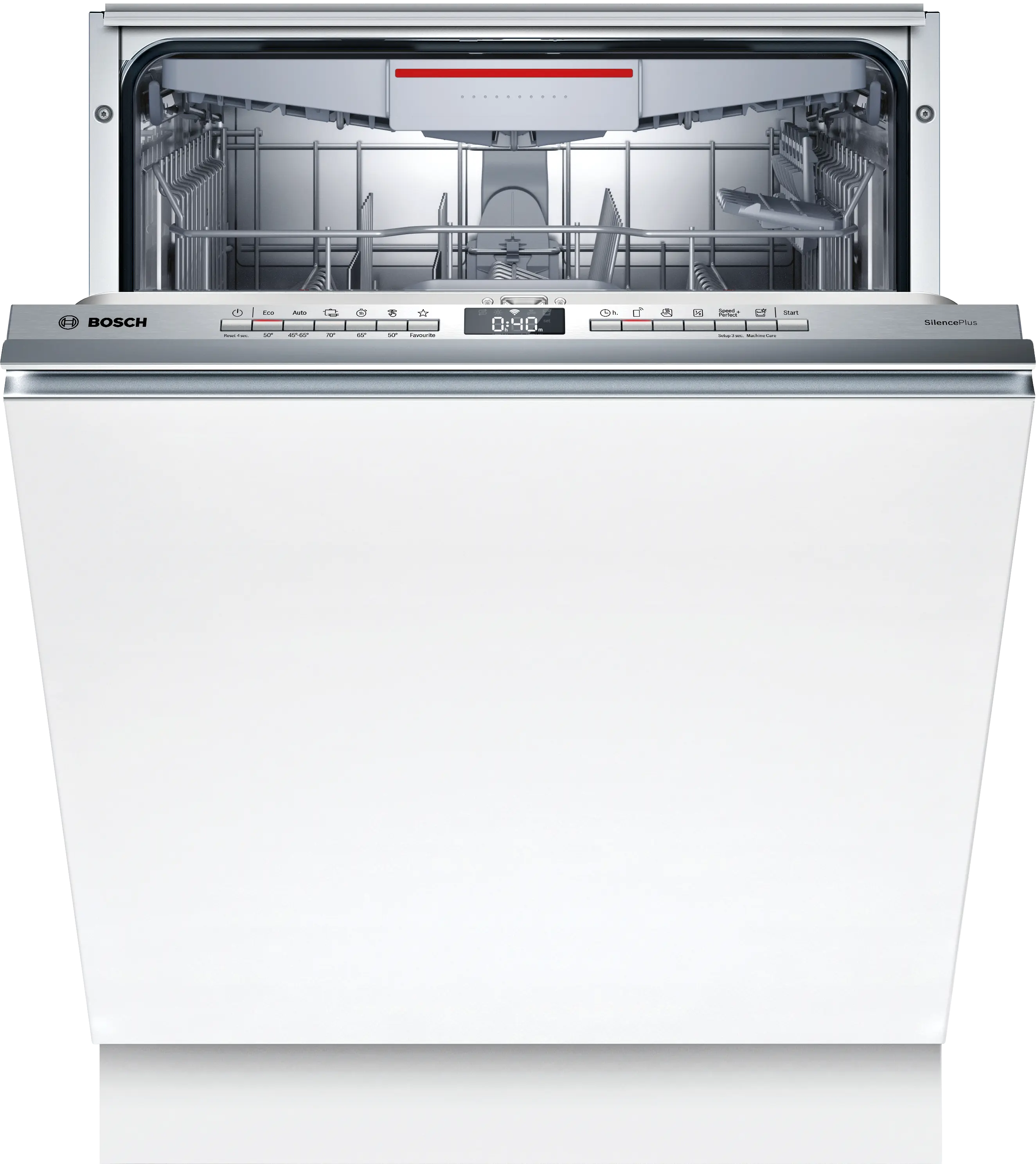 Ingrijirea rufelor si a vaselor - Bosch SMV4ECX16E - mașină de spălat vase complet încorporabilă, Seria 4, 60 cm, 13 seturi, Rackmatic triplu, Home Connect, clasa C