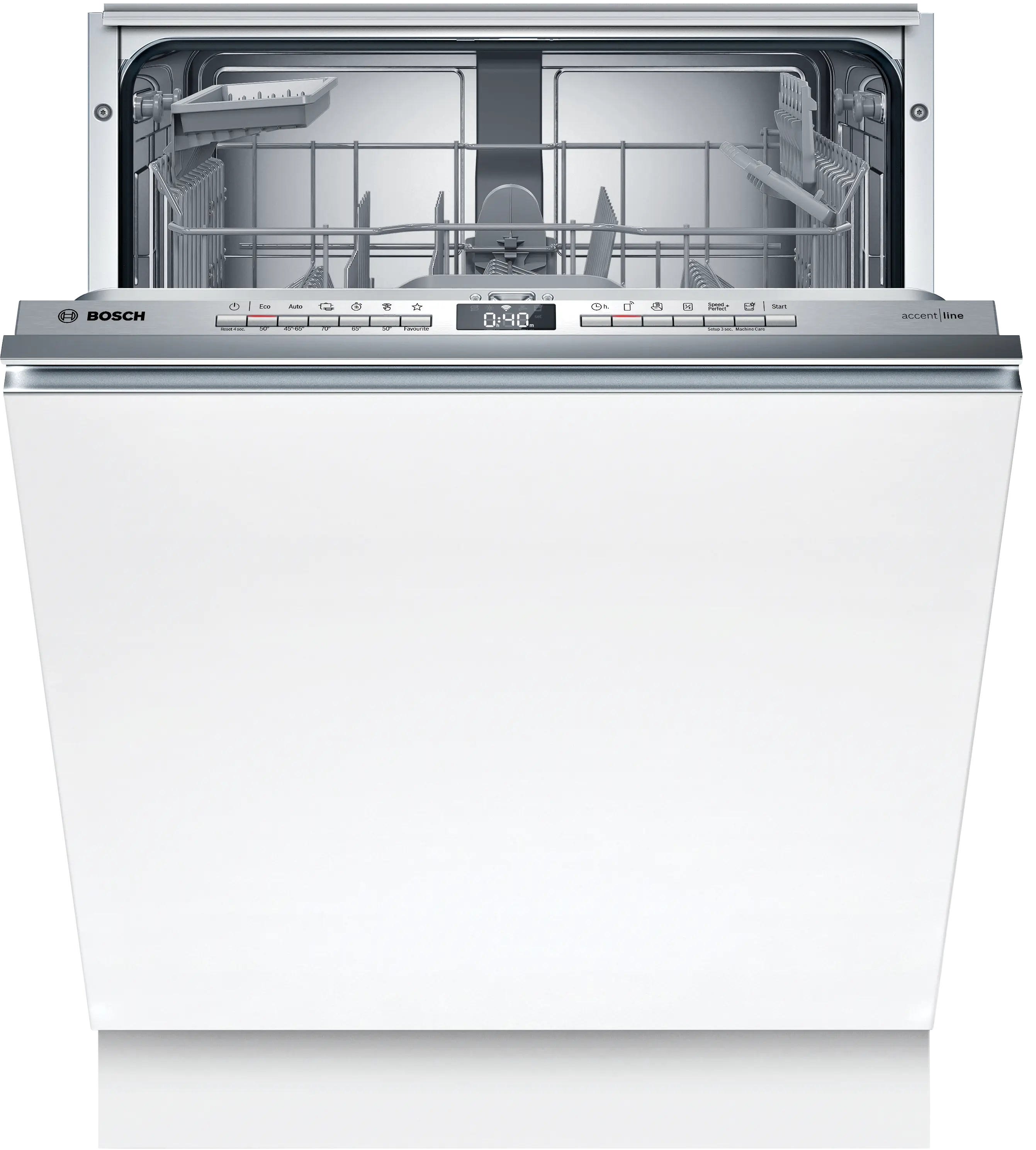 Ingrijirea rufelor si a vaselor - Bosch SMV4EU800E - mașină de spălat vase complet încorporabilă, Seria 4, 60 cm, 13 seturi, Rackmatic, garanție 5 ani, clasa B