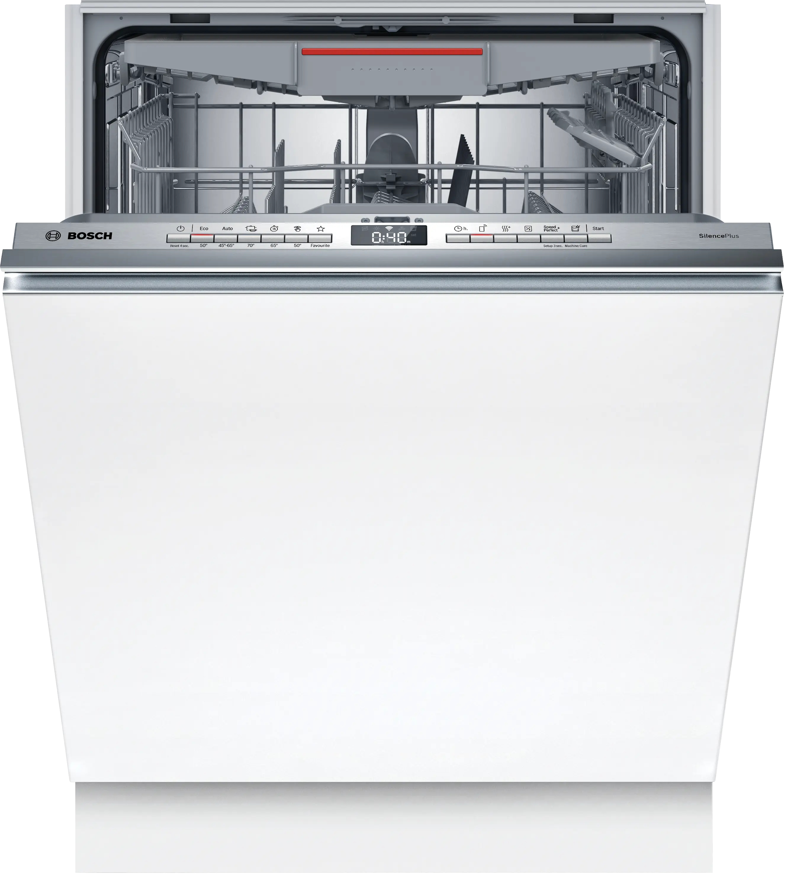 Ingrijirea rufelor si a vaselor - Bosch SMV4HCX48E - mașină de spălat vase complet încorporabilă, Seria 4, 60 cm, 14 seturi, RackMatic triplu, clasa D
