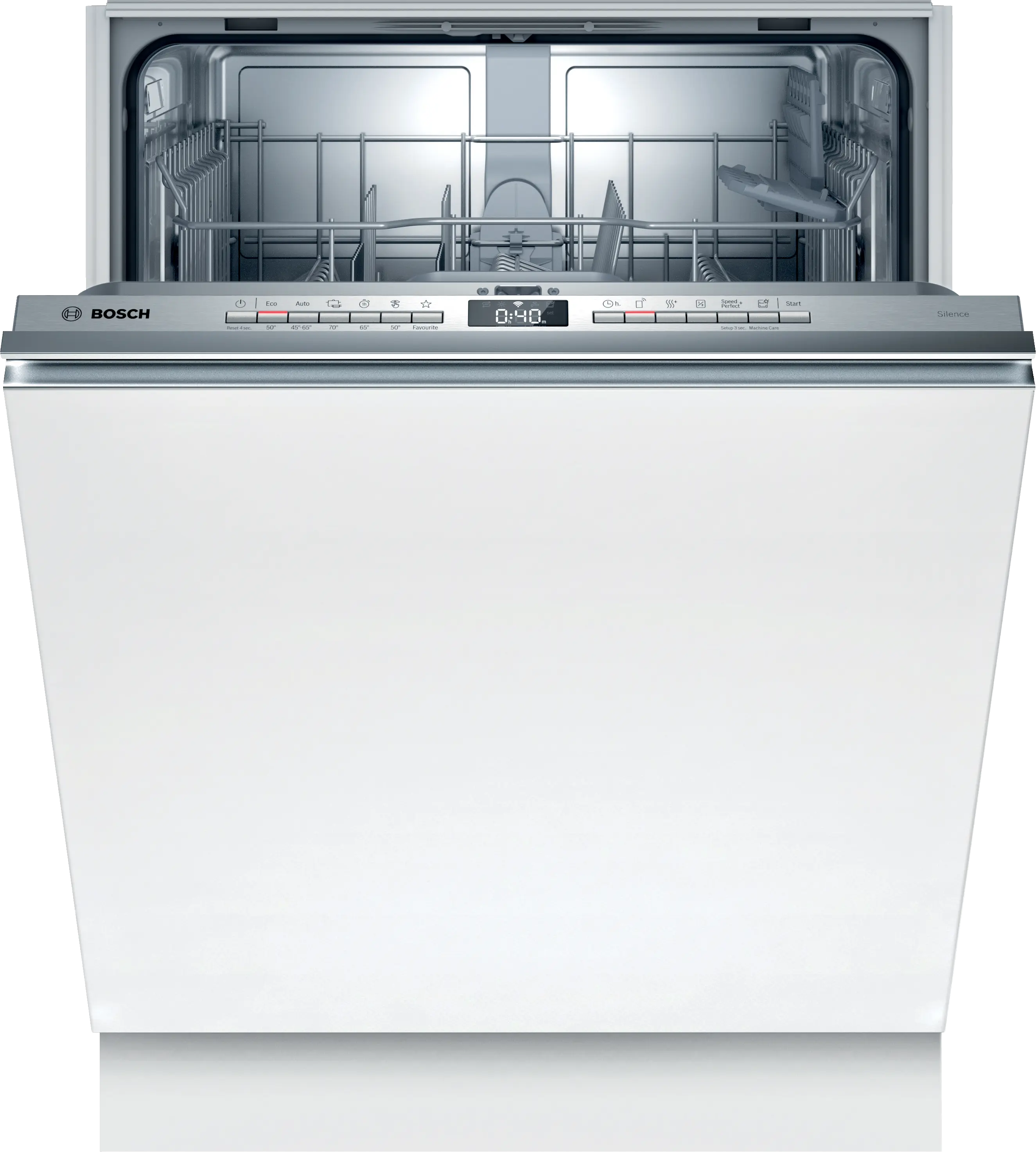 Ingrijirea rufelor si a vaselor - Bosch SMV4HTX31E - mașină de spălat vase complet încorporabilă, Seria 4, 60 cm, 12 seturi, RackMatic triplu, clasa E