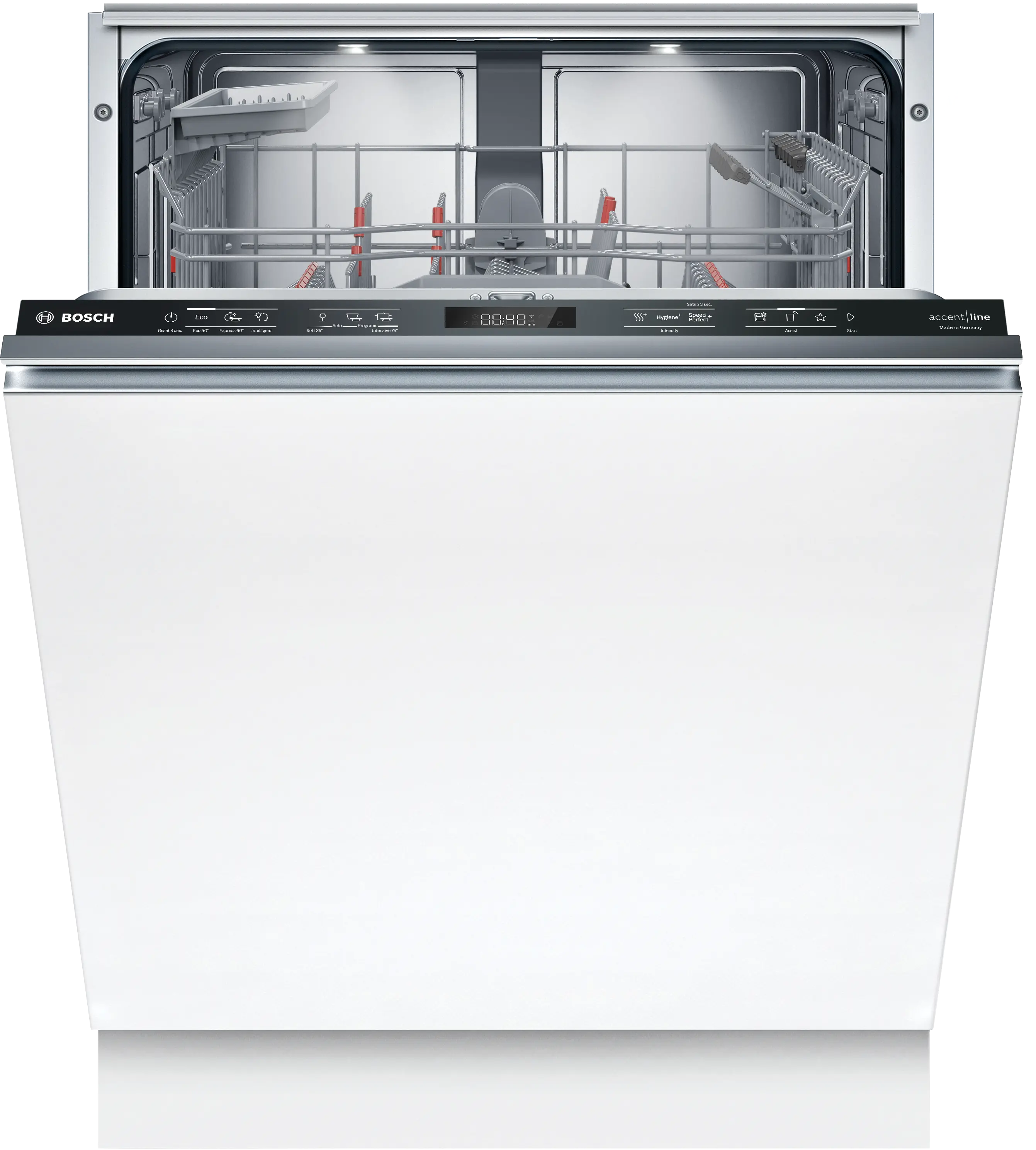 Incoporabile - Bosch SMV6ZB806E - mașină de spălat vase complet încorporabilă, Seria 6, 60 cm, 13 seturi, Zeolith, Emotion Light