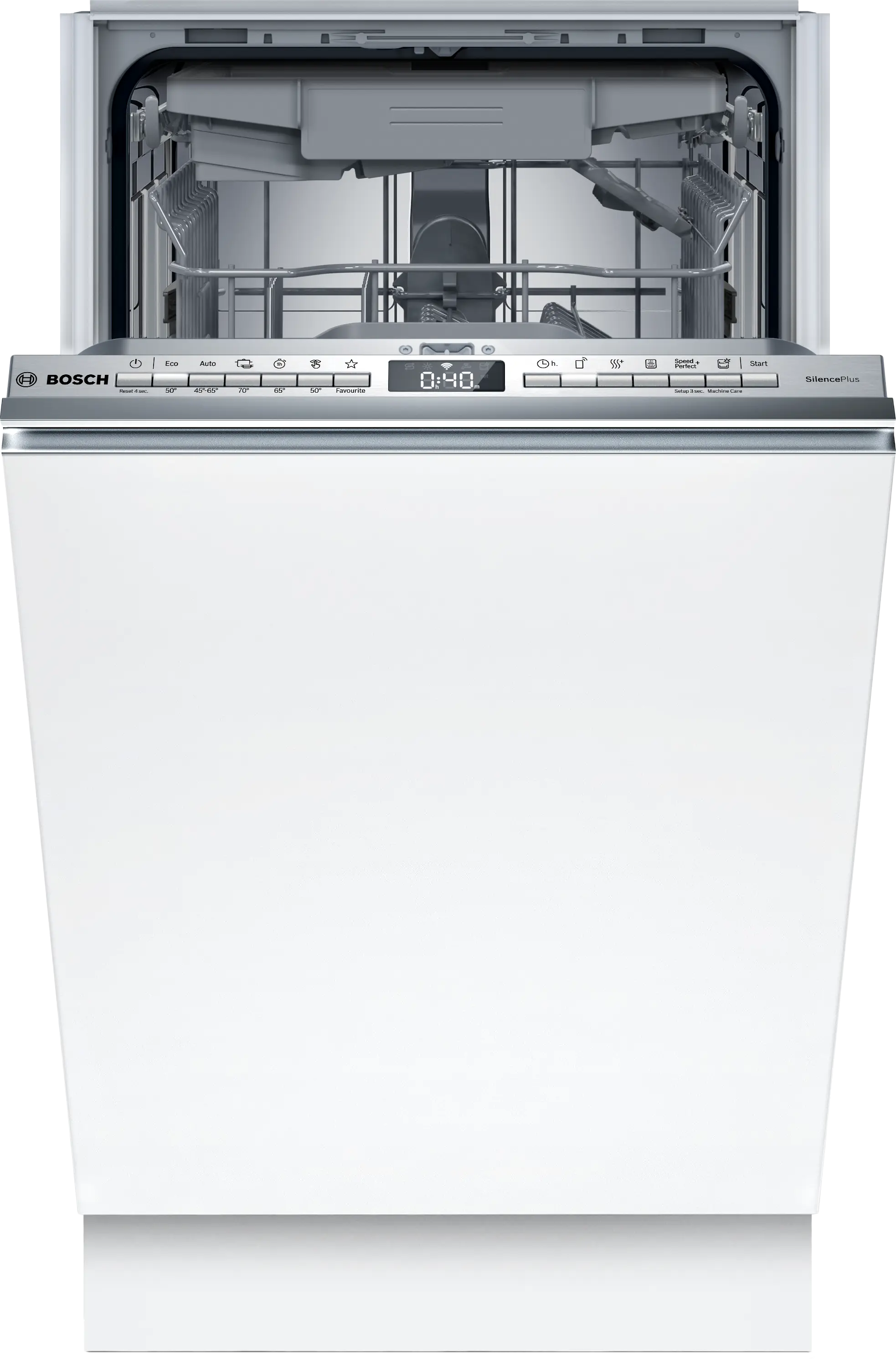 Incoporabile - Bosch SPV4HMX12E - mașină de spălat vase complet încorporabilă, Seria 4, 45 cm, 10 seturi, Rackmatic