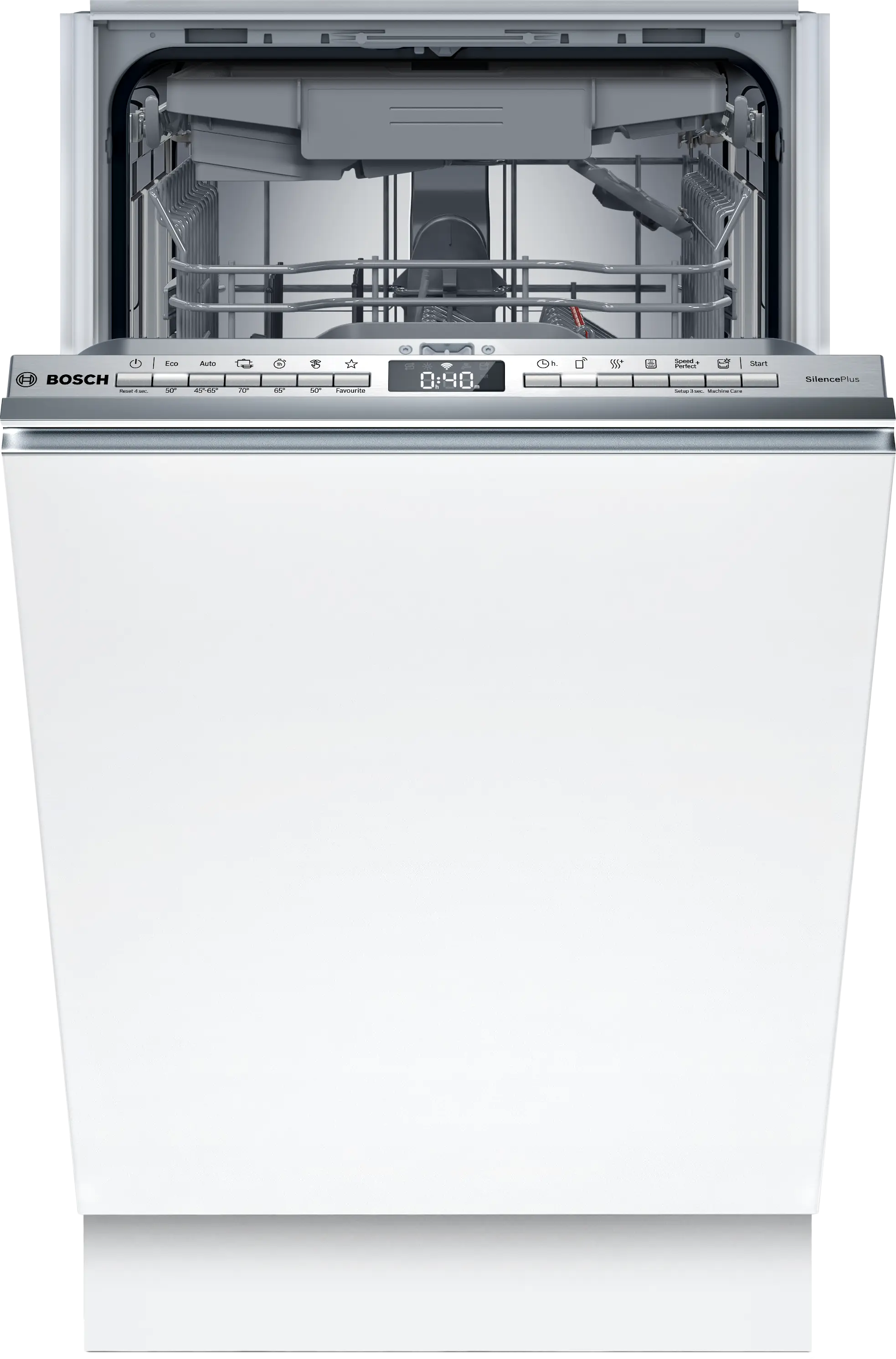 Incoporabile - Bosch SPV4HMX13E - mașină de spălat vase complet încorporabilă, Seria 4, 45 cm, 10 seturi, Silence Plus