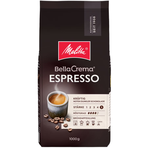 Aspiratoare verticale - Cafea boabe Melitta Bella Crema Espresso 1 kg