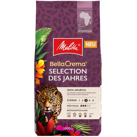 Cafea boabe Melitta Bella Crema Selection des Jahres 2026 1 kg