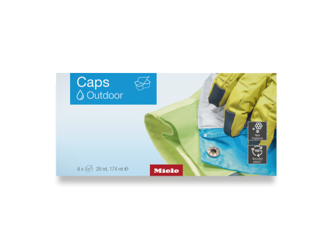 Detergenti pentru masina de spalat rufe - Capsule detergent Miele Caps Outdoor WA COU 0603 L, 6 bucăți