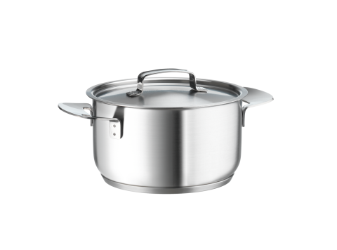 Consumabile & accesorii plite - Caserolă Fiskars „All Steel” Miele KMKT 1825-2, 18 cm / 2,5 l, pentru plite cu inducție Miele