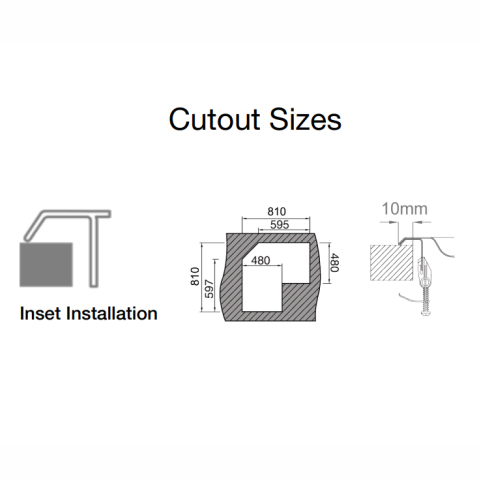 Chiuveta bucatarie cu 2 cuve inox dubla CookingAid KEPPLER BB pe colt reversibila stanga/dreapta cu picurator + accesorii montaj [16]