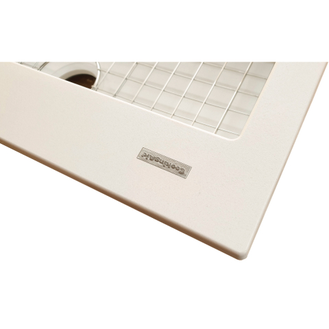 Chiuveta bucatarie granit CookingAid Cube ON7610 Alba Galbui / Jasmine + accesorii montaj [2]