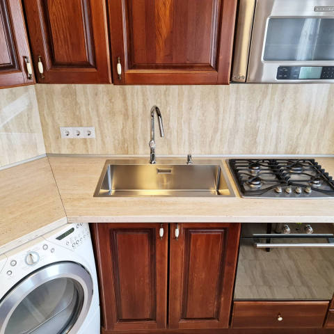 Chiuveta bucatarie inox CookingAid BOX LUX 76 + dozator detergent + accesorii montaj [17]