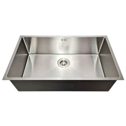 Chiuveta bucatarie inox CookingAid HERA LARGE cu dozator detergent, scurgator vase/paste/fructe, gratar rulabil inox, tocator Sapele + accesorii montaj [1]