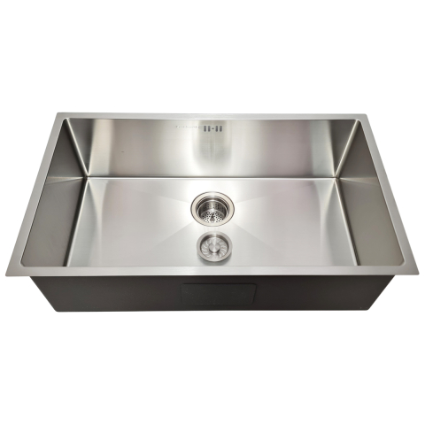 Chiuveta bucatarie inox CookingAid HERA LARGE cu dozator detergent, scurgator vase/paste/fructe, gratar rulabil inox, tocator Sapele + accesorii montaj [4]