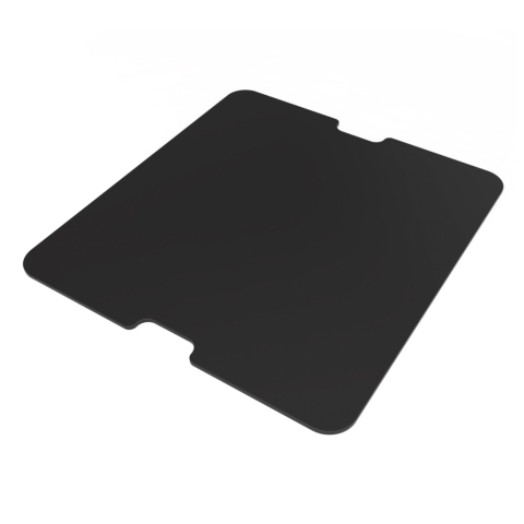 Chiuveta bucatarie inox CookingAid INVISIBLE 40R cu treapta pentru baterie si capac scurgere invizibil + accesorii montaj [30]