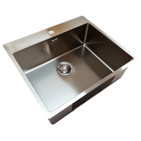 Chiuveta bucatarie inox CookingAid TASCA ASOLO AA55 cu montaj pe blat sau la nivelul blatului si accesorii montaj [5]