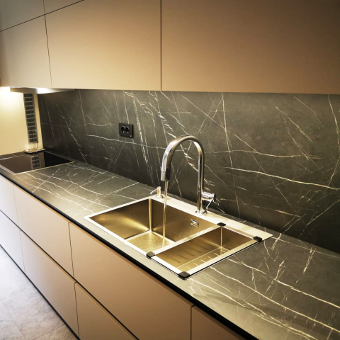 Chiuveta bucatarie inox CookingAid TASCA ASOLO AA65 cu montaj pe blat sau la nivelul blatului si accesorii montaj [13]