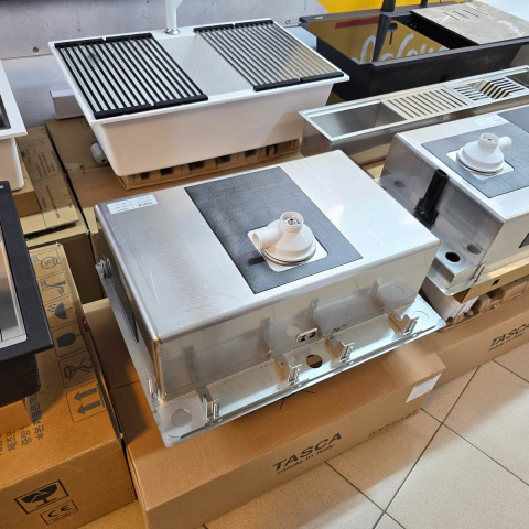 Chiuveta bucatarie inox CookingAid TASCA ASOLO AA65 cu montaj pe blat sau la nivelul blatului si accesorii montaj [3]