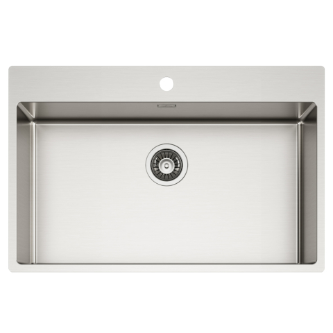 Chiuveta bucatarie inox CookingAid TASCA ASOLO AA74 cu montaj pe blat sau la nivelul blatului si accesorii montaj [2]