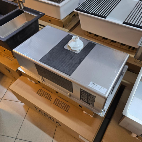 Chiuveta bucatarie inox CookingAid TASCA ASOLO AA74 cu montaj pe blat sau la nivelul blatului si accesorii montaj [11]