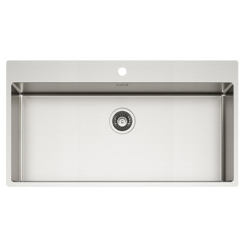 Chiuvete & Baterii - Chiuveta bucatarie inox CookingAid TASCA ASOLO AA90 WORKSTATION cu montaj pe blat sau la nivelul blatului si accesorii montaj