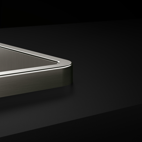 Chiuveta bucatarie inox CookingAid TASCA IRIS IR40 cu montaj pe blat, ventil scurgere automat cu capac scurgere invisibila, preaplin rotund si accesorii montaj [5]