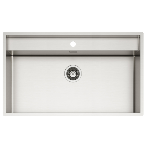 Chiuveta bucatarie inox CookingAid TASCA PHANTOM BACK PT80 INVISIBLE cu montaj pe blat, sub blat, la nivelul blatului sau sub geam si accesorii montaj [9]