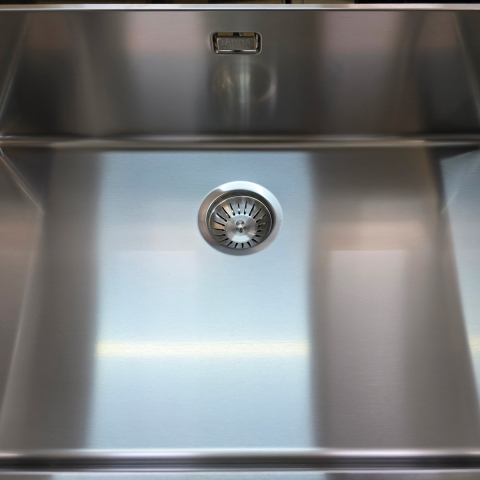 Chiuveta bucatarie inox CookingAid TASCA PURA SLIM CA70 cu montaj 8mm pe blat sau la nivelul blatului si accesorii montaj [11]