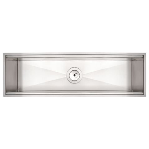 Chiuveta ingusta scurgere multifunctionala tip rigola / canal / jgheab drenare CookingAid Channel sink 63cm cu 3 accesorii incluse [2]