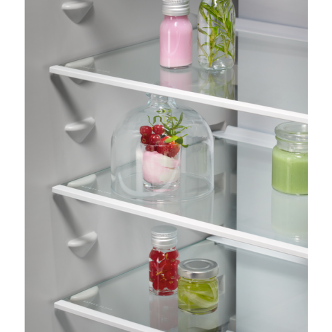 Combina frigorifica incorporabila AEG OSC6N181ES, 257, No Frost, Usa reversibila, Control electronic, Semnal acustic, Clasa E,  178 cm [1]